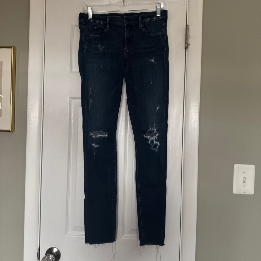 CITIZENS OF HUMANITY | Avedon Distressed Dark Wash Jeans size 28